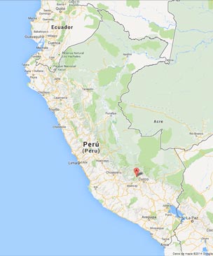 Mapa de Machu Picchu