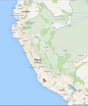 Maps of Nazca and Weather