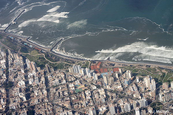 Vista aérea de Miraflores
