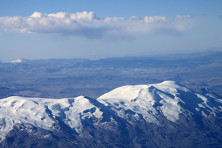 Cordillera de los Andes - Vista aérea